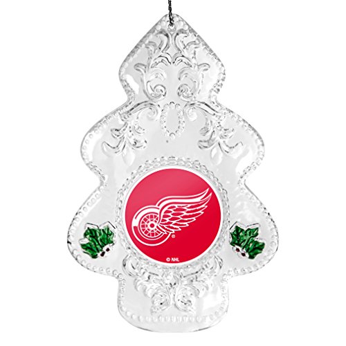 NHL Detroit Redwings Traditional Acrylic Tree Ornament