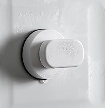 KAFENDA Sticky Strong Suction Cup Glass Door and Window Handle Kitchen Refrigerator Drawer Cabinet Handle Bathroom Wall Handrail Shower Handrail Suction Cup (White)