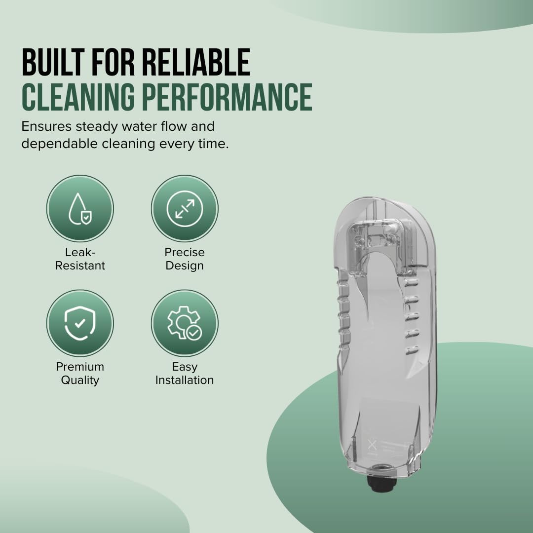Selgo Replacement Clean Water Tank with Cap for Bissell SpinWave SmartSteam Scrubbing & Sanitizing Spin Mop, Fits Models 3712, 3712W, 3897A