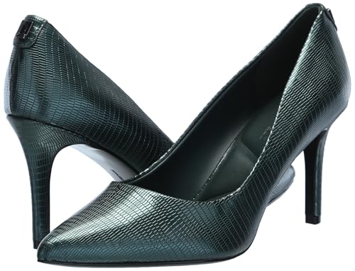 Image of Karl Lagerfeld Women's Royale Snake Textured Dress Pump