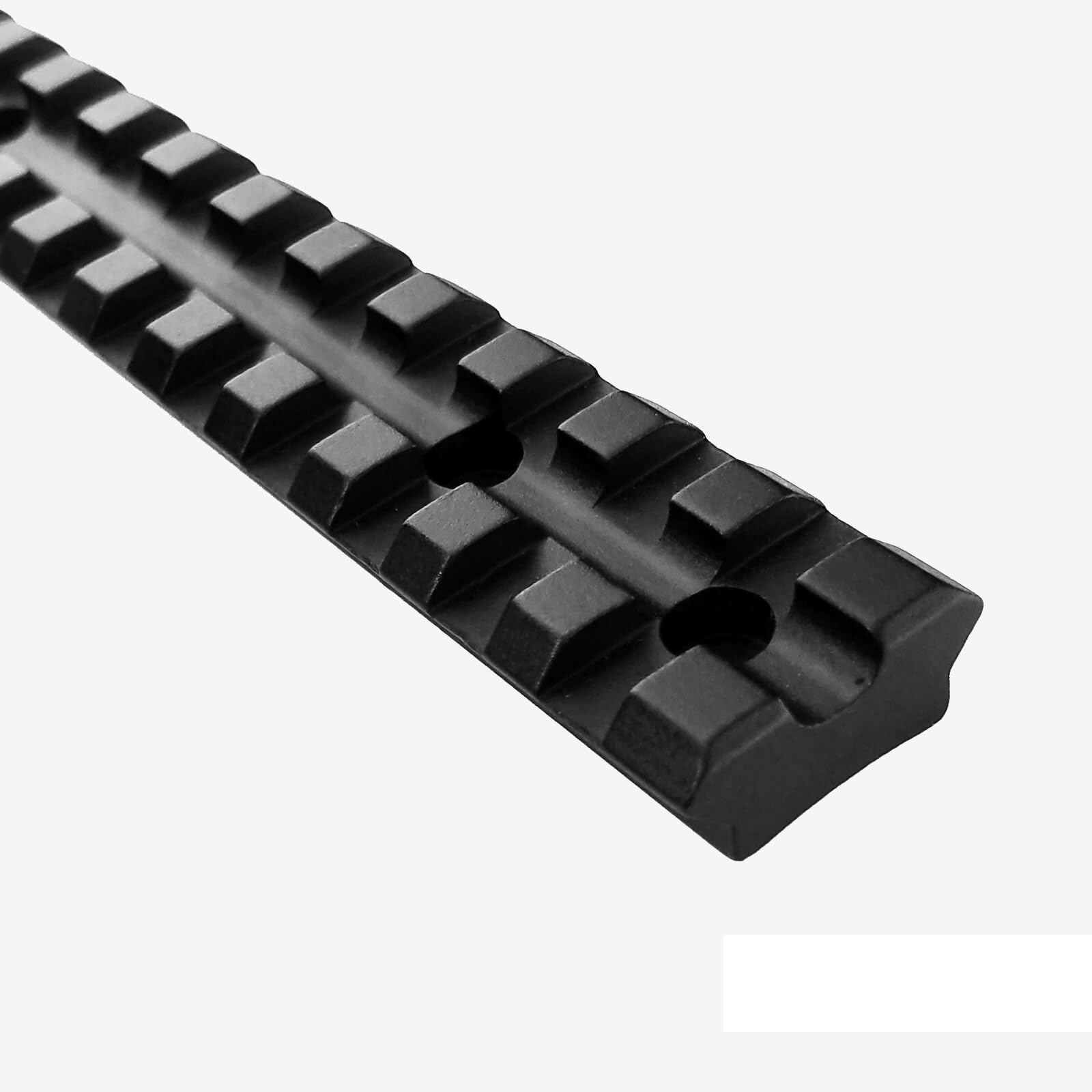 Profilo Basso Lega di Alluminio Picatinny Monte Ferroviaria per Supporti 10/22, 11 Slot Binario Tattico