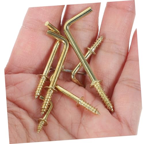 Mini crochet à angle droit fileté en acier pour suspension stable - 7