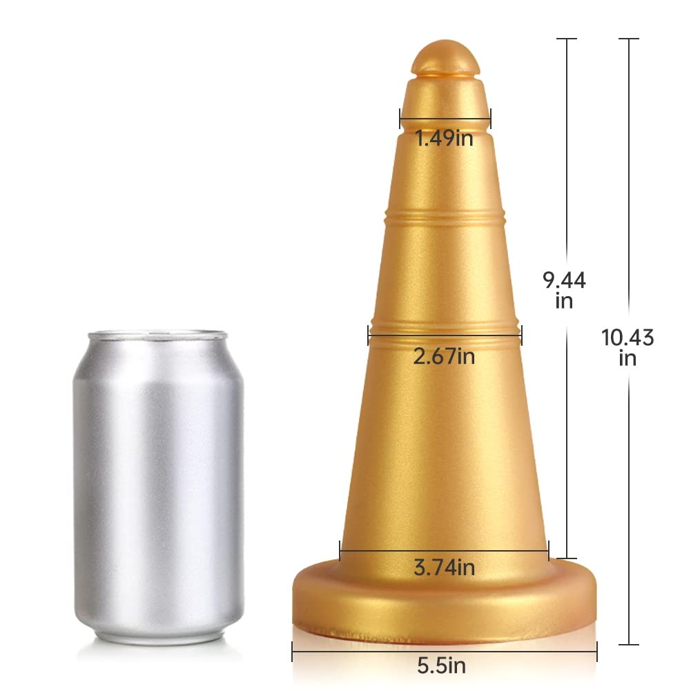 Amazon.com: FST Super Soft Liquid Silicone Anal Plug Ice Cream Cones  Exterior Design Adult Toy Vaginal Massage Prostate Stimulation Double Use  Butt Plug for Man Woman Couple Masturbation Dildo Sex Toy (L) :