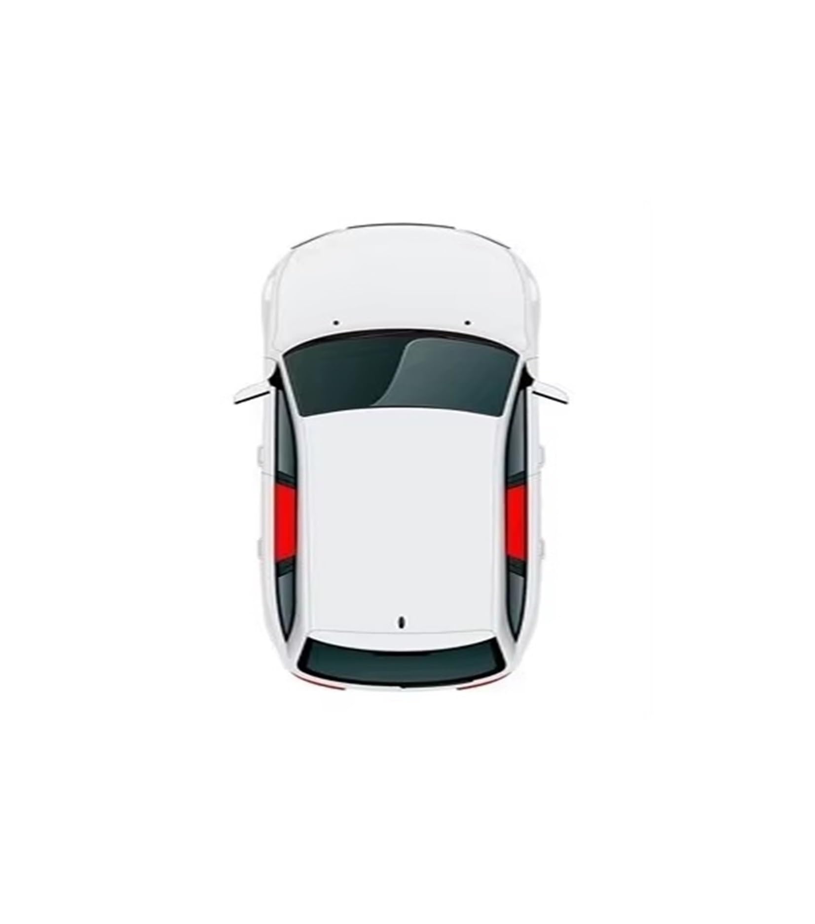 Frontscheibe Thermomatte Für Skoda Für Karoq NU7 2019-2025 Sonnenschutz Mesh Magnetische Wärmedämmung Vorhänge Fenster Visier Auto(2PCS Rear)