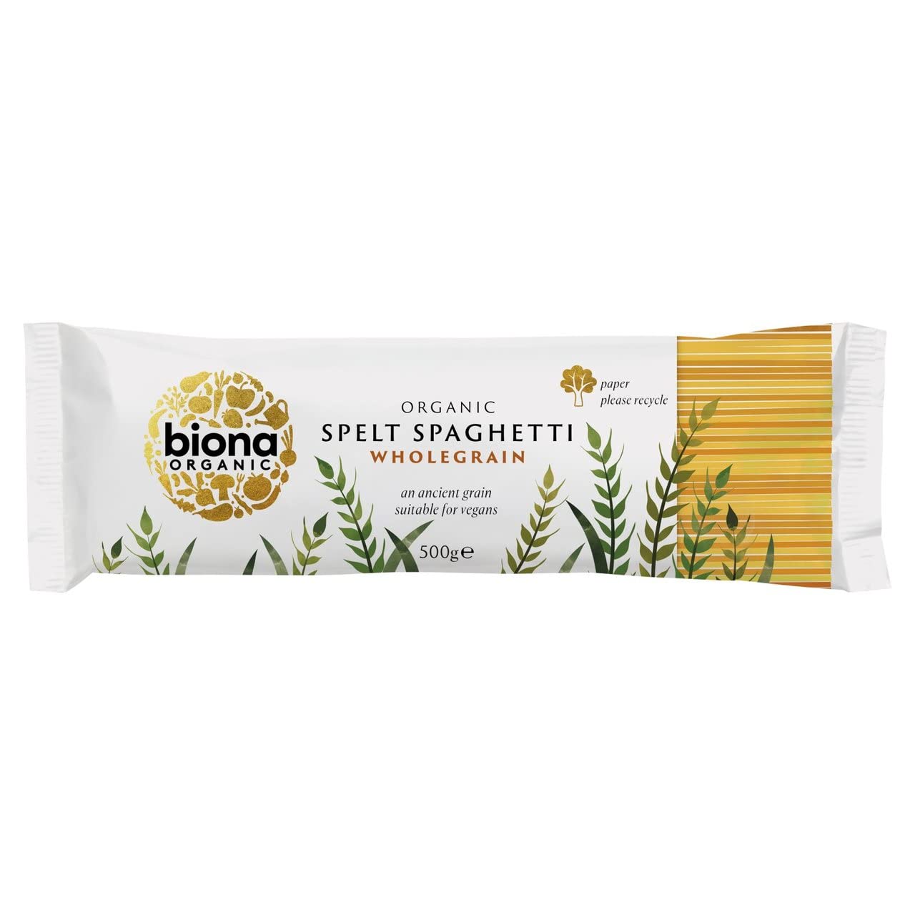 Biona Organic - Spelt Wholegrain Spaghetti - 500g