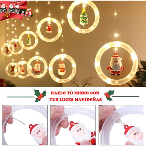 Consejos y comparativas para Comprar Luces de cortina para ventanas navideñas los mejores 10. 24 Imagen adicional