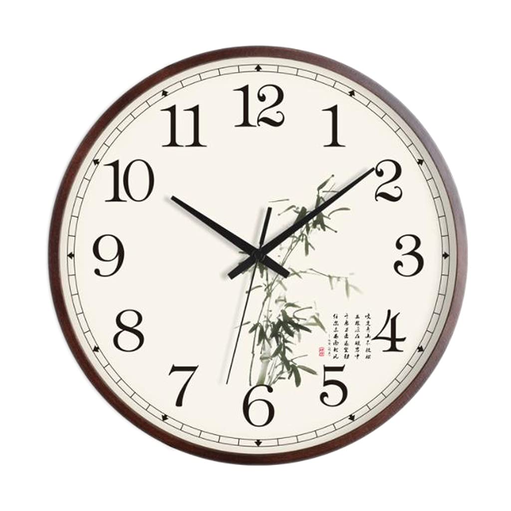 Horloge murale salon design bois naturel horloge maison muette haut de gamme