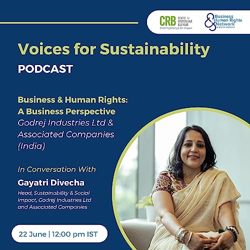 Page de couverture de Business & Human Rights: A Business Perspective - Godrej Industries Ltd & Associated Companies (India)