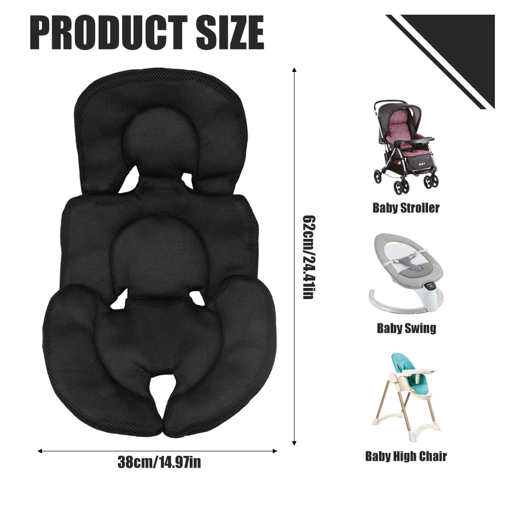 Reductor Silla Coche Bebé, Inserto para Asiento de Coche para Bebé, Reductor de Asiento para Bebe Recién Nacido, Cojín para Asiento de Coche para Bebe, para Asiento de Coche, Silla Alta