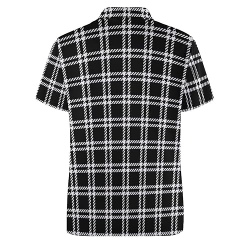 Polo de golf pour homme anti-transpiration à manches courtes