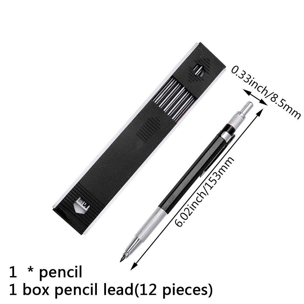 Metal Pencil 2.0mm Full Metal Mechanical Pencil - Clutch Lead Holder ...