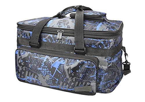 Boîte rangement grand format bleu pour transporter vos pinceaux