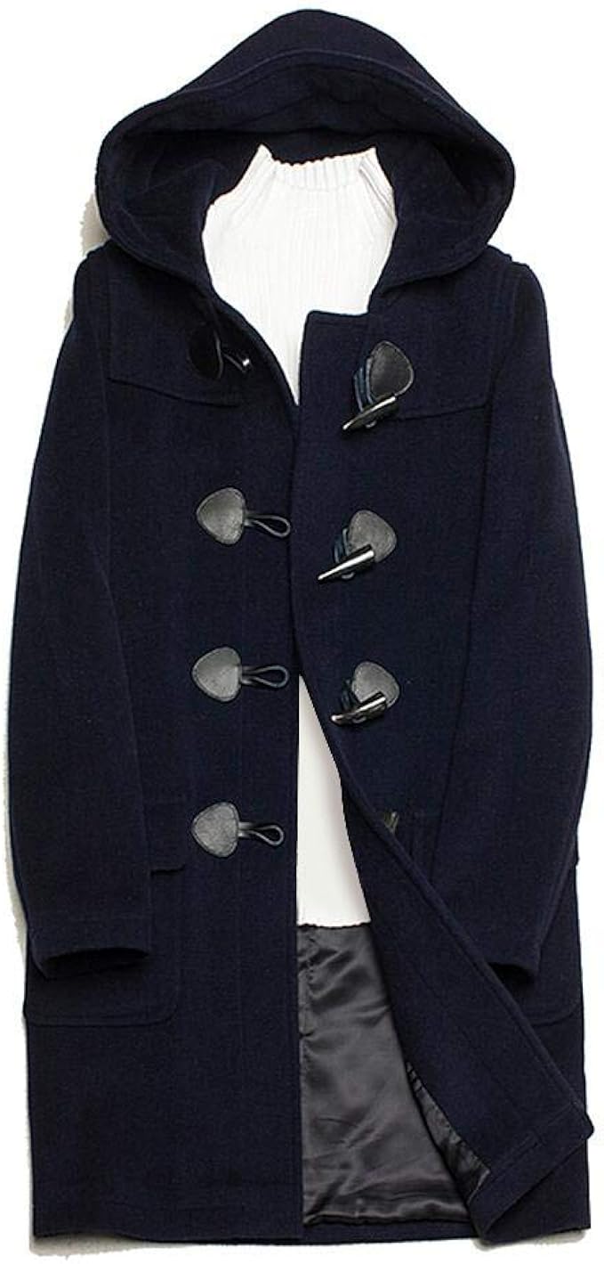 Amazon アンミダ Anmida ウール100 ダッフルロングコート ダッフル ダッフルコート アウター コート レディース 冬 秋物 秋冬 ロング コート ロングコート フード 大きいサイズ 上品 高級 コート ジャケット 通販