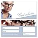 Produktbild 100 Stück Geschenkgutscheine (Brille-691) Gutscheine Gutscheinkarten für Einzelhandel im Bereich Optiker Brillen Kontaktlinsen Augenoptiker