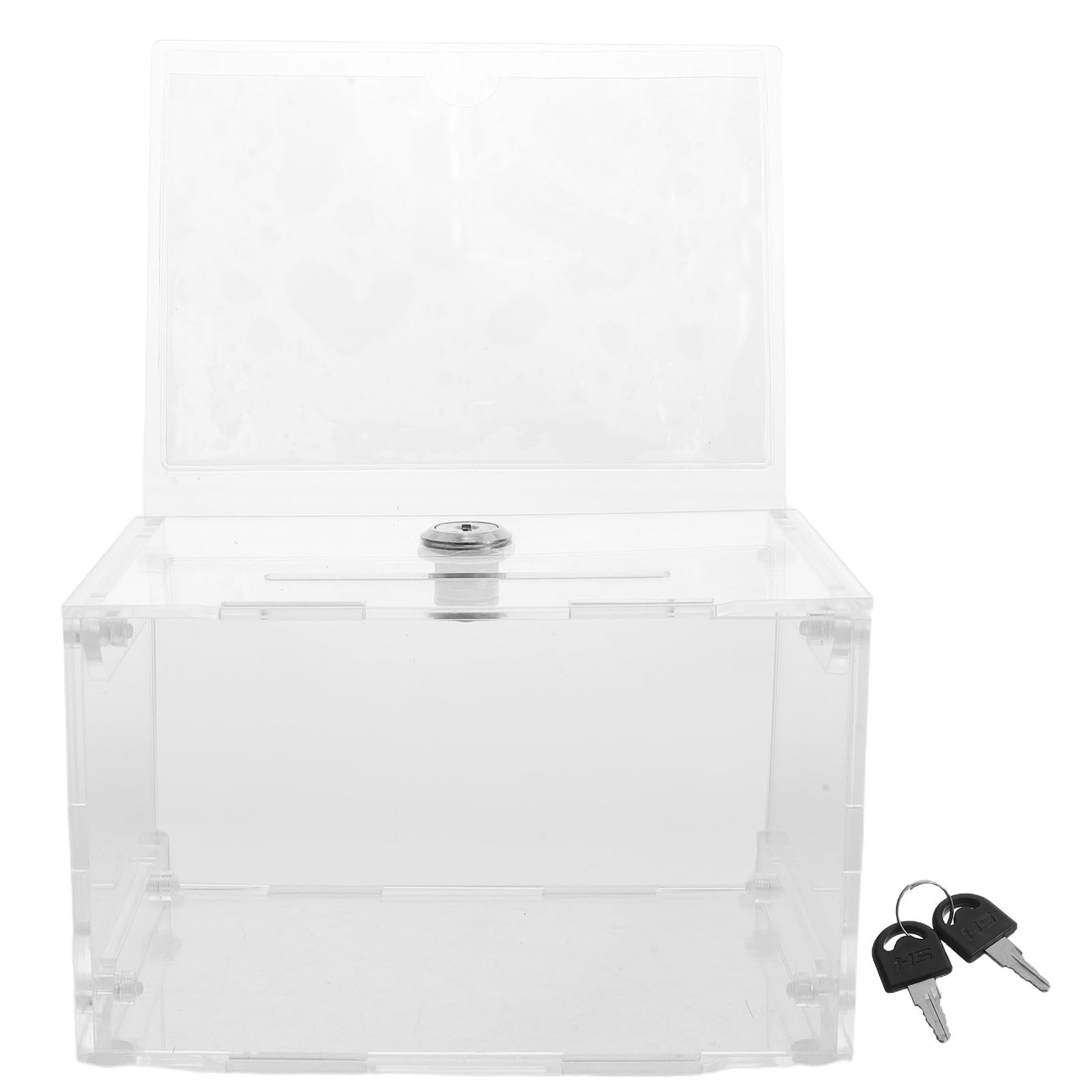 Boîte de collecte pour tombola et événements d'école ou de bureau