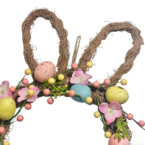 Guirlande de Pâques fleurie aux finitions vibrantes