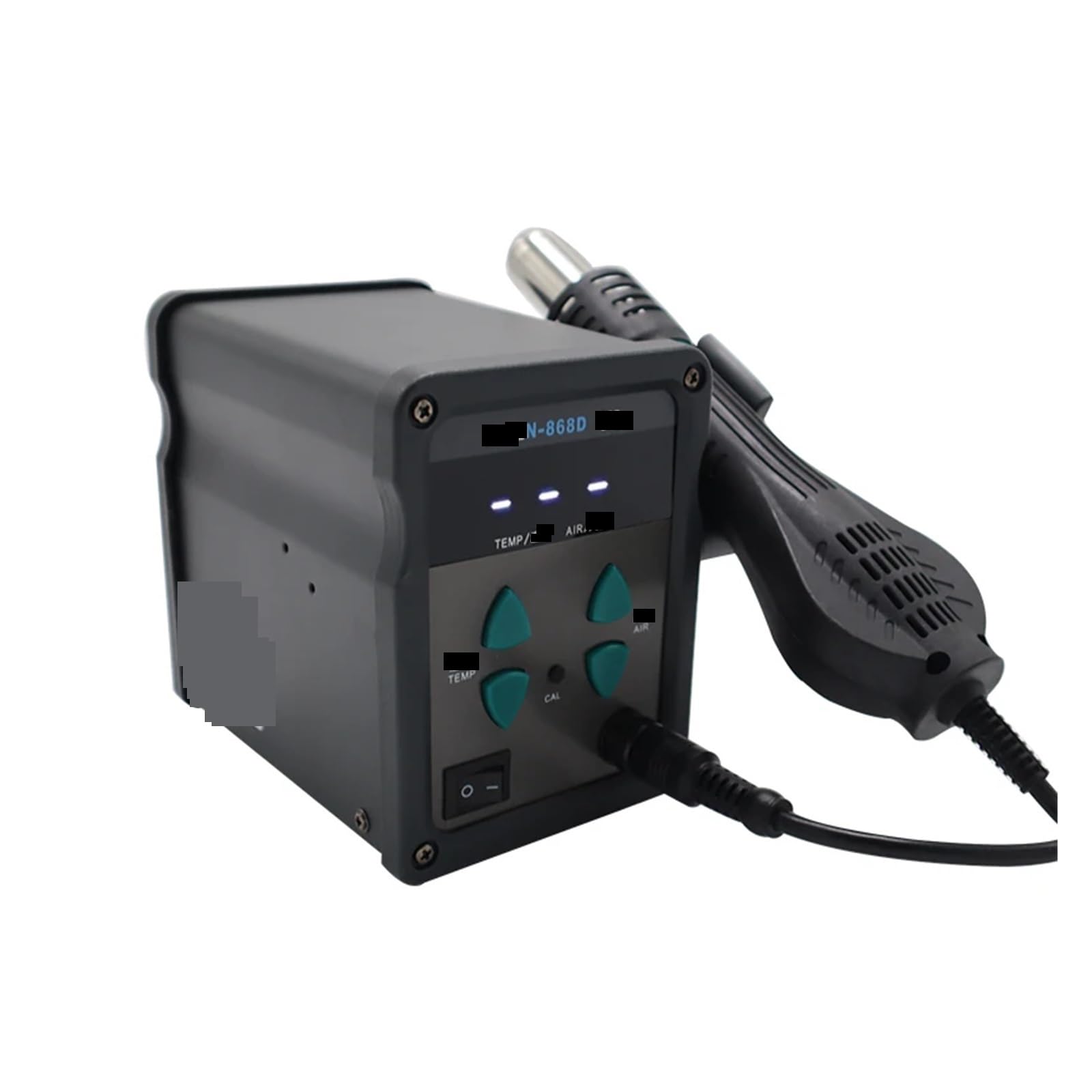 Stacja lutownicza 868D Hot Air 700W LED, cyfrowa, lutownica, stacja lutownicza, pistolet termiczny do naprawy spawów BGA