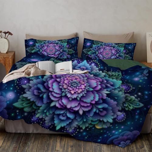 Juego de Funda Nórdica Reversible de Microfibra