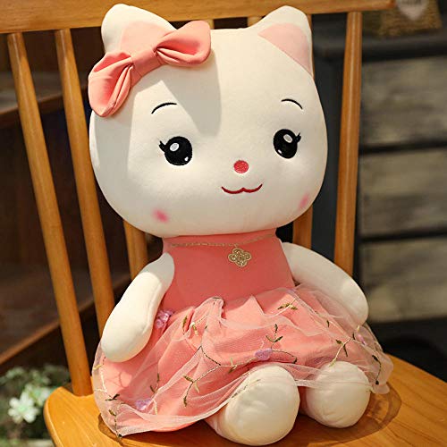 Image of Storescent Soft Toys for Kids - Stuffed Animal Plush Soft Toy for Boys & Girls | Plushie Toy Rosa Hermosa Cat Pink
