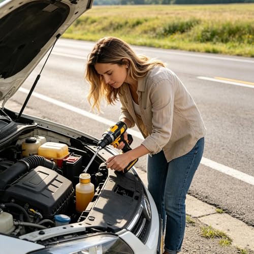 Rallonge de perçage flexible et pliable pour forets de maintenance auto
