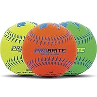 Franklin Sports - Pro Brite - Neon Rubber Teeball - MLB - Youth Tball - Baseball + Softball - Indoor & Outdoor Use