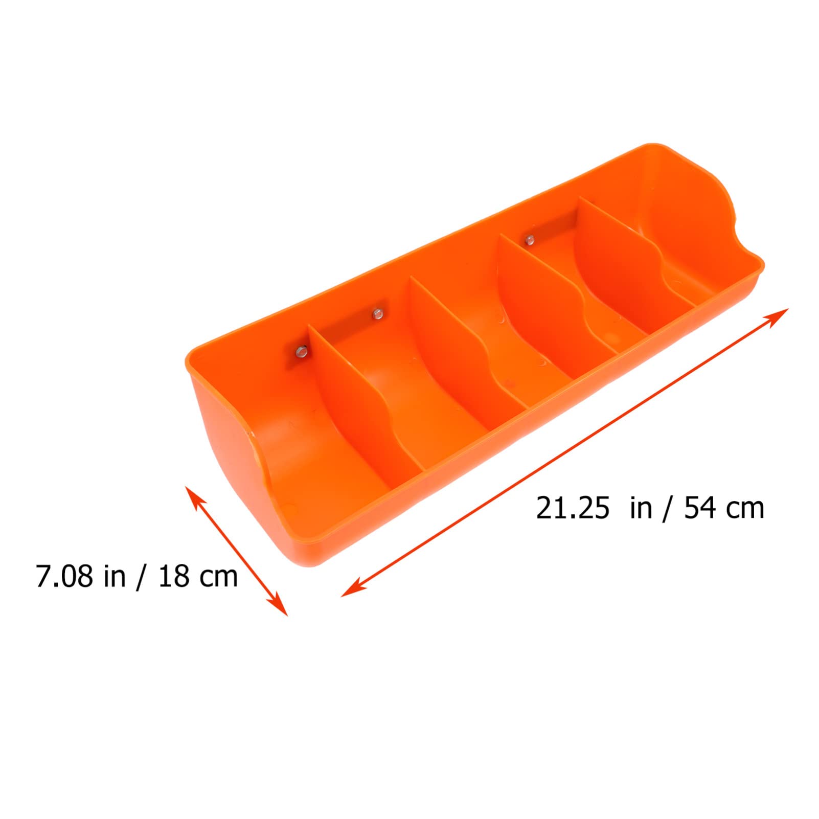 GANAZONO Fornitura Farm Supply Pig Trough 2pcs Piggy Trough Alimentazione Secchio di Plastica Esterno Maiale Alimentazione Suinetti Mangiatoia