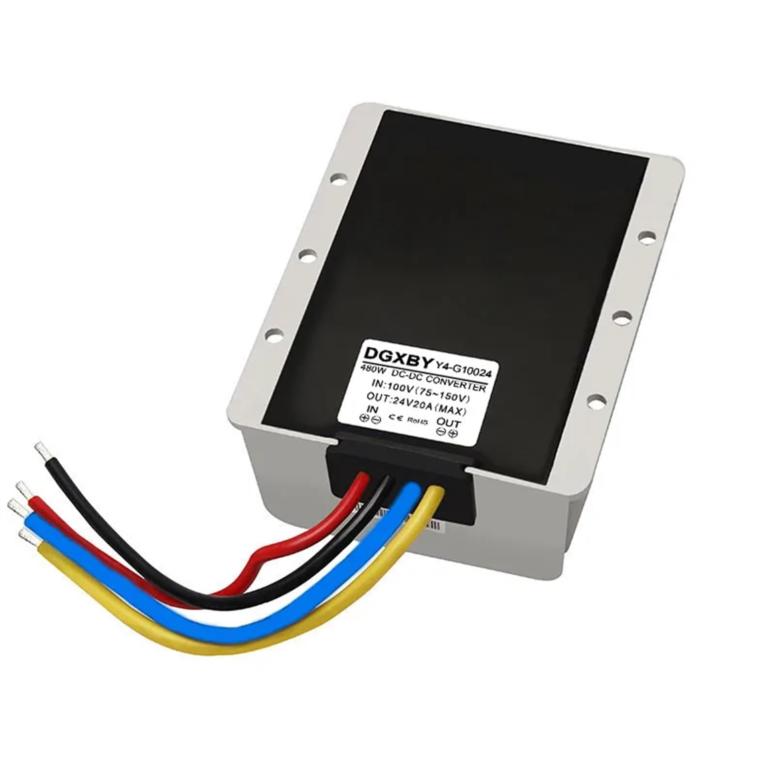 Convertisseur isolé CC 100V vers 24V 20A pour système électrique de véhicule