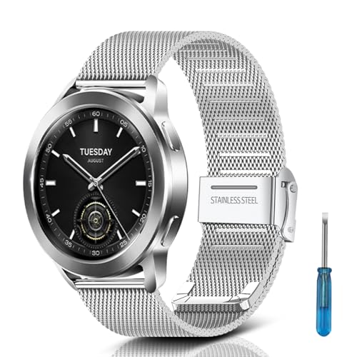 [RoSoki] 22mm oh Xiaomi Watch S4 /S4 Sport /S3 / Xiaomi Redmi Watch 5 Active /5 Lite Ή xg XeX`[ oh ւXgbv hK ȒP rW