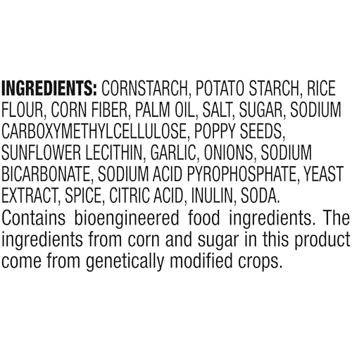 Image of Snack Factory Pretzel Crisps, Gluten Free Everything Flavor, 5 Oz (Pack of 3)
