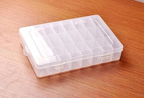 Miniatura 6 de Kamay's - Organizador de almacenamiento de 3 niveles apilable con compartimento ajustable, para joyería, organizador de herramientas, contenedor con