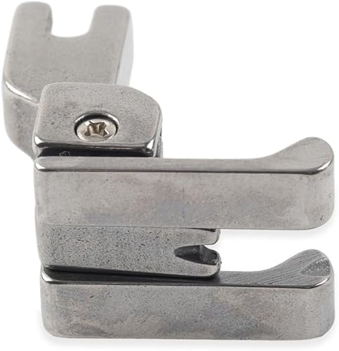 Miniatura 4 de Newsmarts Universal 116" 0.079 in Compensación Top Stitch Presser Pie para Máquinas de Coser Industriales de Vástago Bajo #CD