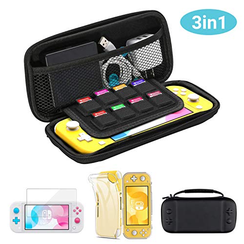 Carrying Case for Nintendo Switch Lite - EVA Hard Shell Storage Case