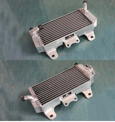 Radiateur moto Yamaha WR450F aluminium renforcé GOWE refroidissement liquide WR 450 F
