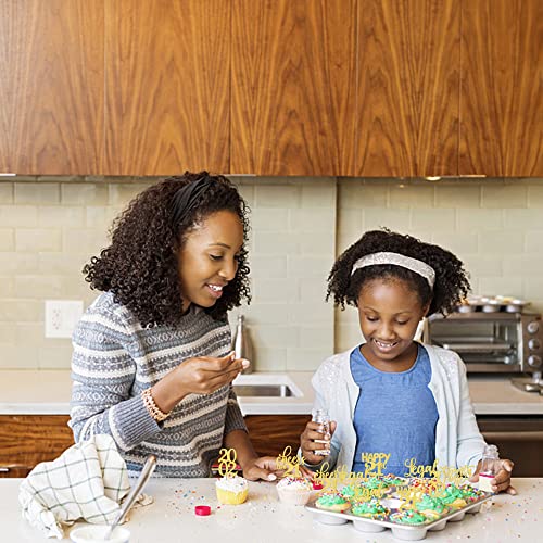 Xsstarmi Confezione da 30 decorazioni per cupcake