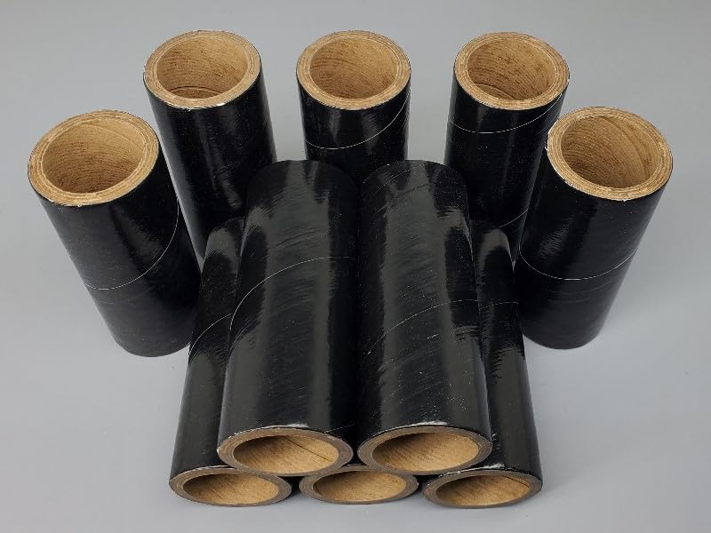 Generic 10pc Black Firework Cardboard Tubes 1-1/4