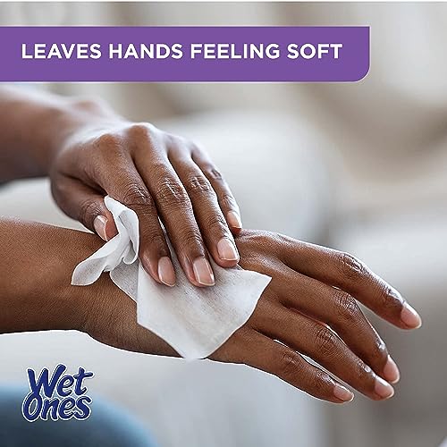 Image of Wet Ones Mixed 13 Piece Bundle of Human & Cat Wet Wipes, Fresh Scent | 10 Packs Antibacterial Hand and Face Wipes, 20ct Plus 3 Packs for Pets Multipurpose Cat Wipes, 50ct