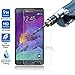 TANTEK [2-Pack Screen Protector for Samsung Galaxy Note 4,Tempered Glass Film,Ultra Clear,Anti Scratch,Bubble Free,Case Friendly