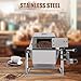 CUBELLIN 14.5L Commercial Coffee Bean Roaster Stainless Steel Coffee Bean Baking Machine Automatic Rotary Gas Burner Drum Roaster Machine
