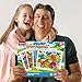 SYNARRY Large Wooden Dinosaur Puzzles for Toddlers 3-5, Wood Puzzles for Kids Ages 4-6, Dinosaur Toys for Kids 3-5, Preschool Educational Learning Toys, Easter Basket Stuffers for Boys Girls