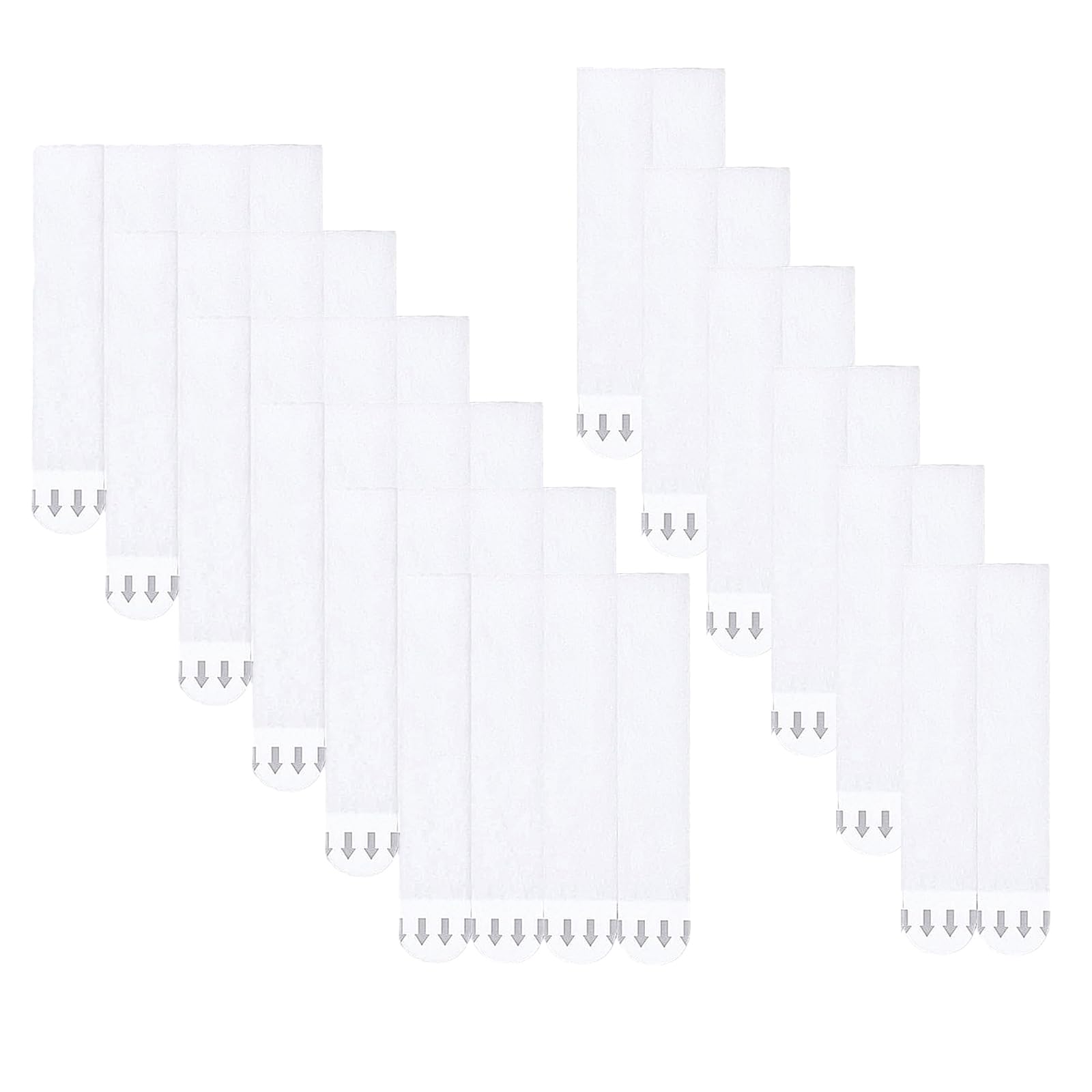 Ceegeww White 36 Pcs Wall Picture Frame Hanging Strips, Heavy Duty Adhesive Frames Fastening Stickers,Sticky Fastening Photo Frame Stickers For Pictures Frames Mirrors Wall Hanger (White)