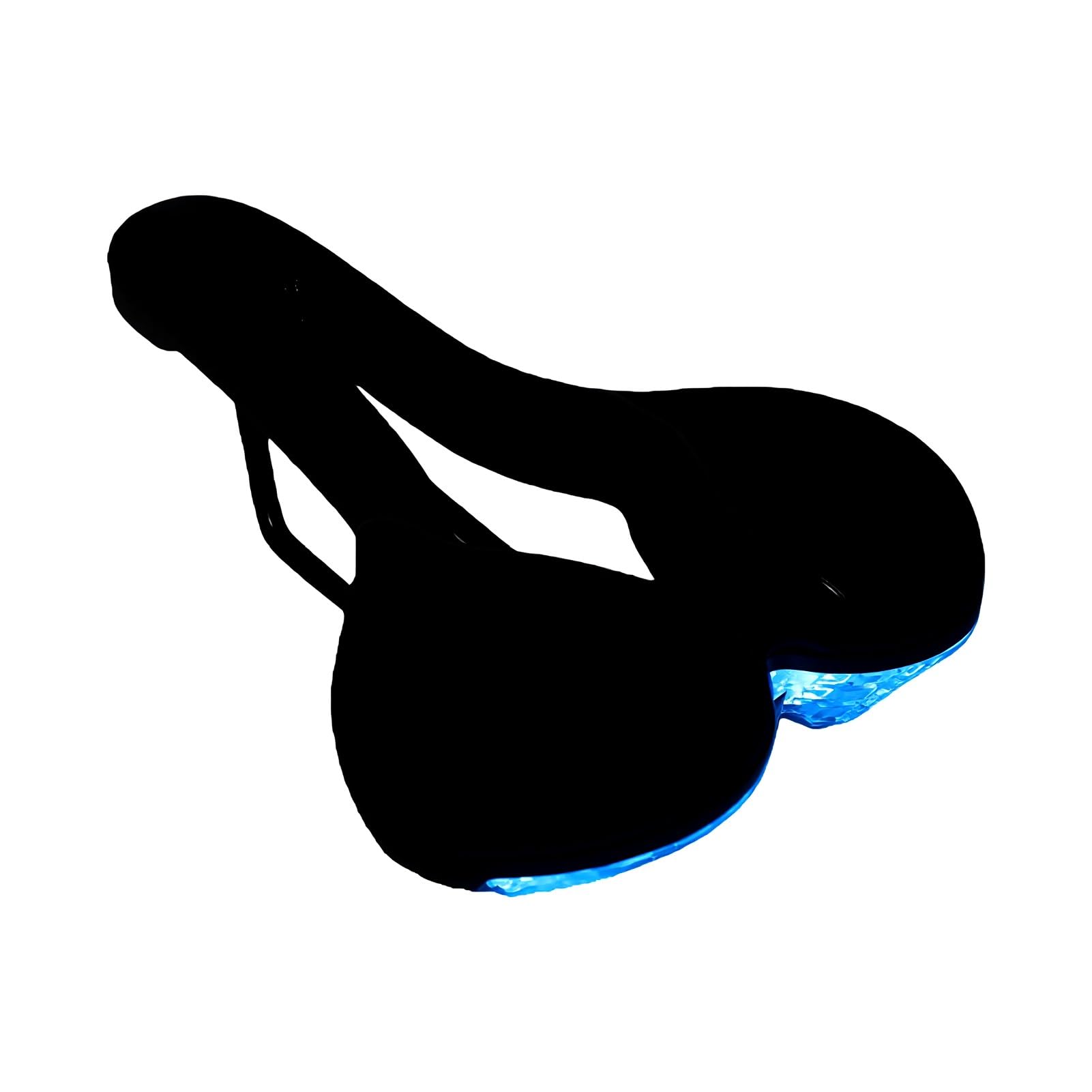 SIXRUN Funda de Asiento de Bicicleta con Luz Trasera Recargable, 400mAh