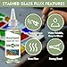 INNOVAYOU Liquid Flux Soldering 3.38oz, Stained Glass Flux for Soldering Enhance Firmness, Used for Welding and Repairing Stained Glass Tools Supplies