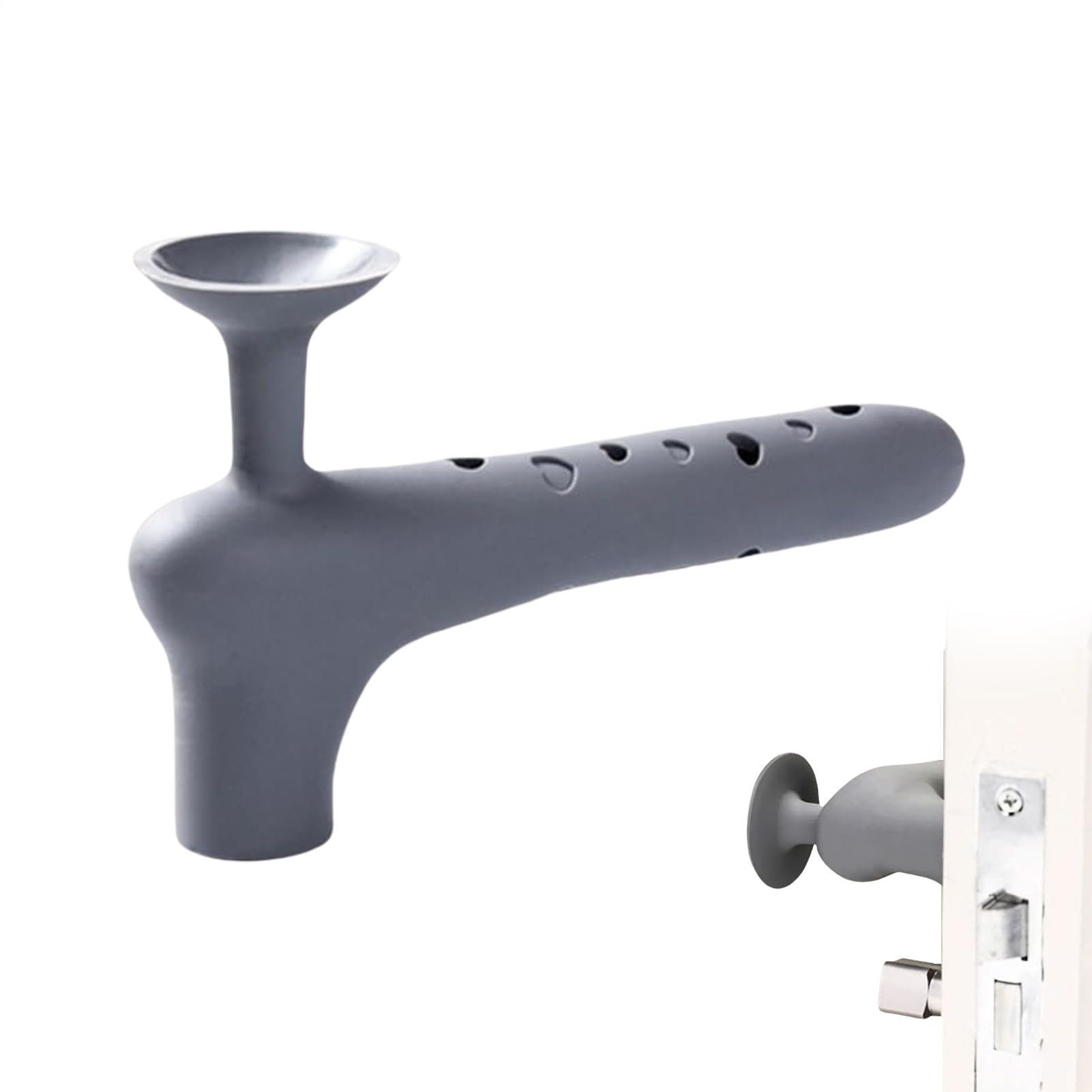 Copri pomello di sicurezza per porta, protezione anti-collisione | manicotto protettivo in silicone per maniglia della porta con ventosa, protegge le mani da ustioni e brividi