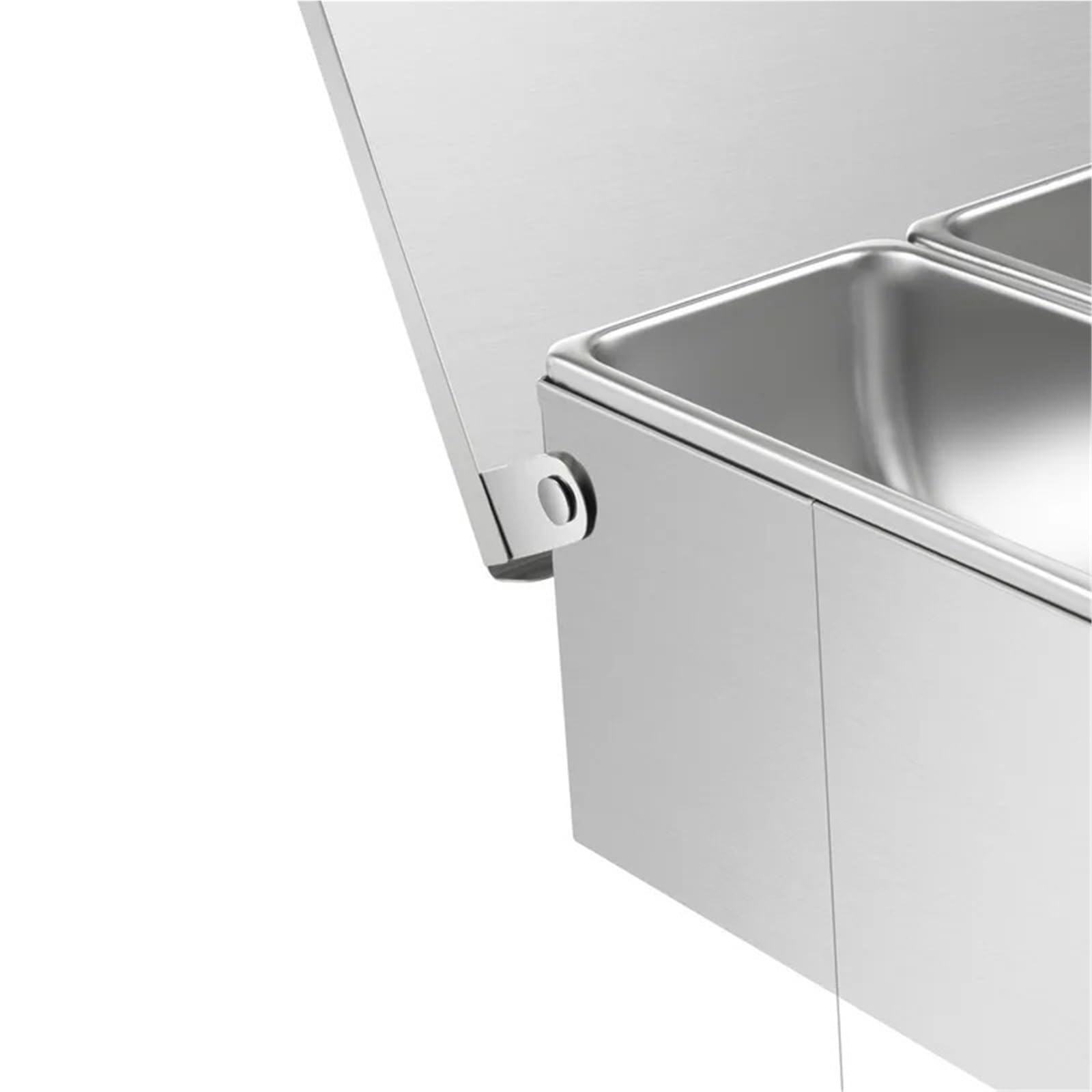 Dispensador de condimentos acero inoxidable, contenedor for almacenamiento granos cocina, caja especias for condimentar con 6 compartimentos separados para Especias
