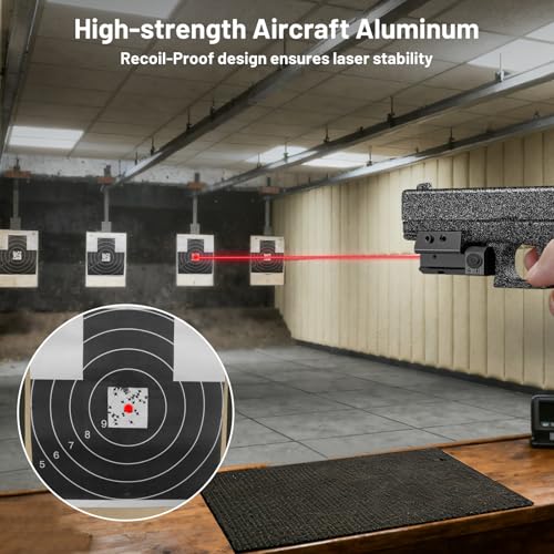 EZshoot Rechargeable Pistol Red Laser Sight for Hunting - image 5
