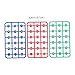 Totority 49pcs Colored Raffle Balls Lottery Balls for Bingo Games and Party Fun Easy to Read Bright Design for Adults and Holiday Celebrations