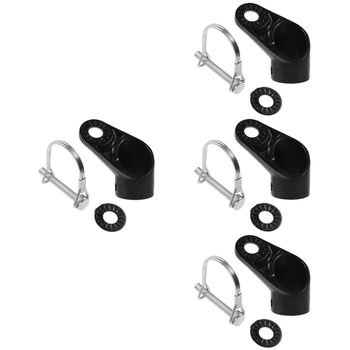 BESTonZON Fahrradanhänger Kupplung Adapter Metall Robuste Anhängerkupplung für Haustieranhänger Einfache Montage Sicherer Halt Kompatibel mit Meisten Fahrrädern