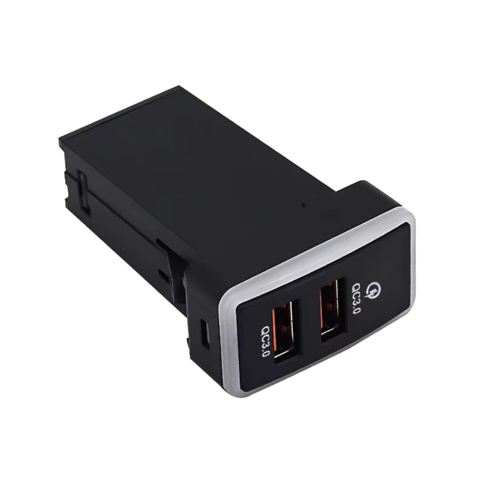 Puerto USB Consola Central Compatible Con Fit Para Civic Para CRV 2007-2013 Coche Para Cargador Dual QC3.0 Carga Rápida Toma De Corriente Carga Puerto USB AUX Jack