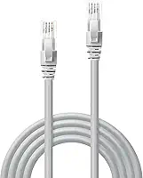 Cabo de Rede Cat6 Ethernet RJ45 Gigabit 1000Mbps Alta Velocidade LAN Cabo Internet Gamer para Roteador Modem PC Notebook Smart TV Switch Hub Servidor CFTV Câmera IP (5 metros)