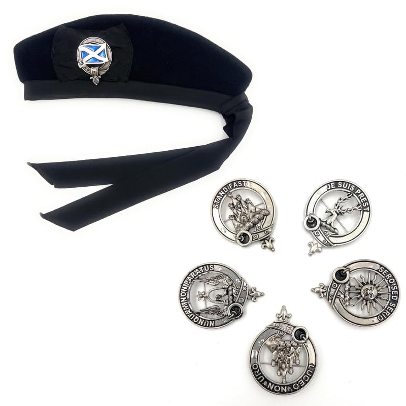 Chapeaux écossais classiques en laine idée cadeau originale pour passionnés d'Écosse